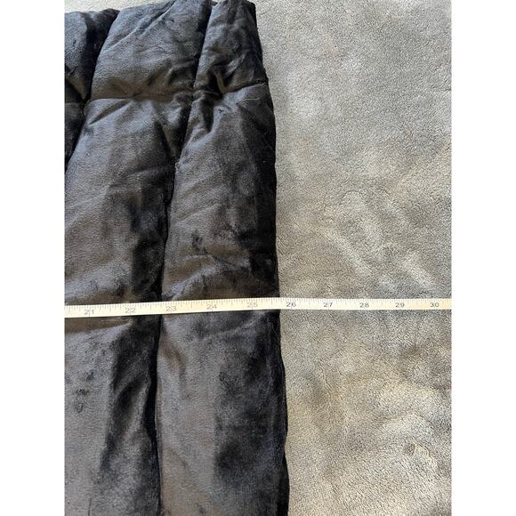 Red Marine Amsterdams Blauw faux fur lined Hooded puffer Jacket Black sz Large - Picture 5 of 10